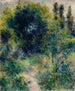 Jardín - Pierre-Auguste Renoir — vista de la obra