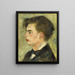 Georges Rivière - Pierre-Auguste Renoir — cuadro enmarcado en la pared