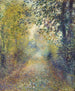 En los bosques - Pierre-Auguste Renoir — vista de la obra
