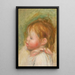 Jean Renoir niño - Pierre-Auguste Renoir — cuadro enmarcado en la pared