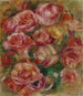 Jet de rosas - Pierre-Auguste Renoir — vista de la obra