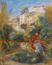 La Terrasse à Cagnes - Pierre-Auguste Renoir — vista de la obra