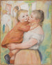 La lavandera y su hijo Aline y Pierre - Pierre-Auguste Renoir — vista de la obra