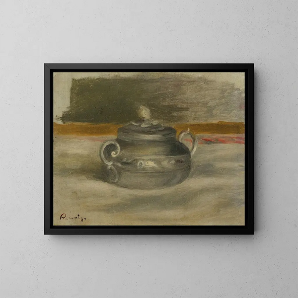 El Azucarero - Pierre-Auguste Renoir — cuadro enmarcado en la pared