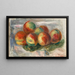 Las Peaches - Pierre-Auguste Renoir — cuadro enmarcado en la pared