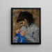 Lise Couture - Pierre-Auguste Renoir — cuadro enmarcado en la pared
