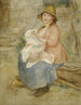 Maternidad - Pierre-Auguste Renoir — vista de la obra