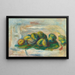 Naturaleza muerta con almendras - Pierre-Auguste Renoir — cuadro enmarcado en la pared