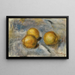 Naturaleza muerta con limones - Pierre-Auguste Renoir — cuadro enmarcado en la pared