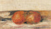 Naturaleza muerta, dos manzanas - Pierre-Auguste Renoir — vista de la obra