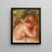 Nude Torso de Joven Chica Torse nu de jeune fille - Pierre-Auguste Renoir — cuadro enmarcado en la pared