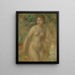 Nu - Pierre-Auguste Renoir — cuadro enmarcado en la pared
