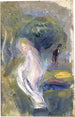 Nu con figura en el fondo - Pierre-Auguste Renoir — vista de la obra
