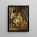 Parisiennes in Algerian Costume or Harem - Pierre-Auguste Renoir — framed artwork on a wall