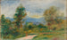 Landscape the road - Pierre-Auguste Renoir — artwork view