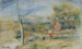 Paisaje cerca de Cagnes - Pierre-Auguste Renoir — vista de la obra