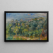 Paisajes de Provenza, Cagnes - Pierre-Auguste Renoir — cuadro enmarcado en la pared