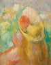 Niña con sombrero amarillo - Pierre-Auguste Renoir — vista de la obra