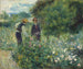 Cueillir des fleurs - Pierre-Auguste Renoir — vista de la obra