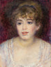 Portrait of Jeanne Samary - Pierre-Auguste Renoir — artwork view