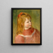 Retrato de Jean - Pierre-Auguste Renoir — cuadro enmarcado en la pared