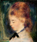 Portrait of a Woman - Pierre-Auguste Renoir — artwork view