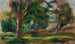 Prairie et arbres - Pierre-Auguste Renoir — artwork view