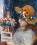 de una niña leyendo - Pierre-Auguste Renoir — vista de la obra