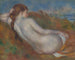 Nu acostado - Pierre-Auguste Renoir — vista de la obra