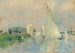 Racing Scene at Argenteuil - Pierre-Auguste Renoir — artwork view