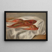 Rougets grondins - Pierre-Auguste Renoir — framed artwork on a wall