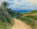 Ruta de Berneval - Pierre-Auguste Renoir — vista de la obra