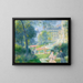 Square de la Trinité - Pierre-Auguste Renoir — cuadro enmarcado en la pared