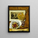 Naturaleza muerta con ramo - Pierre-Auguste Renoir — cuadro enmarcado en la pared