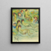 Études de Pierre Renoir sa mère Aline Charigot nus et paysage - Pierre-Auguste Renoir — framed artwork on a wall