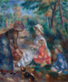 The Apple Seller - Pierre-Auguste Renoir — artwork view