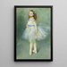 La Danseuse - Pierre-Auguste Renoir — framed artwork on a wall