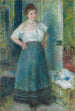 La Blanchisseuse - Pierre-Auguste Renoir — vista de la obra