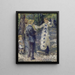 La Balançoire - Pierre-Auguste Renoir — cuadro enmarcado en la pared