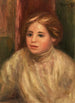 Head of Blonde Woman - Pierre-Auguste Renoir — artwork view