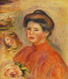 Têtes de femme Gabrielle - Pierre-Auguste Renoir — vista de la obra