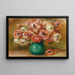 Vase d'anémones - Pierre-Auguste Renoir — framed artwork on a wall