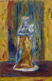 Virgin and Child after a faience - Pierre-Auguste Renoir — artwork view