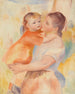 Lavandera y niño La Blanchisseuse et son enfant - Pierre-Auguste Renoir — vista de la obra