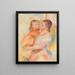 Lavandera y niño La Blanchisseuse et son enfant - Pierre-Auguste Renoir — cuadro enmarcado en la pared