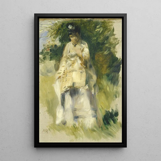 PierreAuguste Renoir - Woman Standing by a Tree.webp