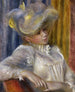 Mujer con sombrero - Pierre-Auguste Renoir — vista de la obra