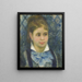 Young Parisian - Pierre-Auguste Renoir — framed artwork on a wall