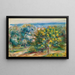 Esquisse de paisaje du Midi - Pierre-Auguste Renoir — cuadro enmarcado en la pared