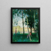 Women by the Water's Edge - Pierre-Eugène Montzin — framed artwork on a wall